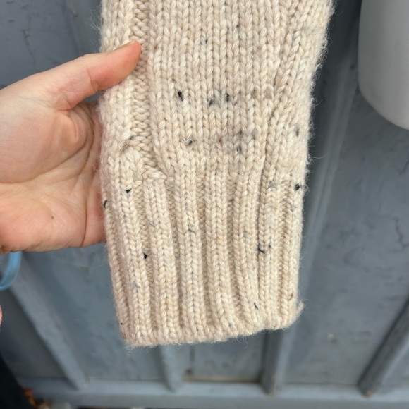 Ganni Wool Alpaca Blend Poplin Collar Sweater, size XS - Picture 10 of 15